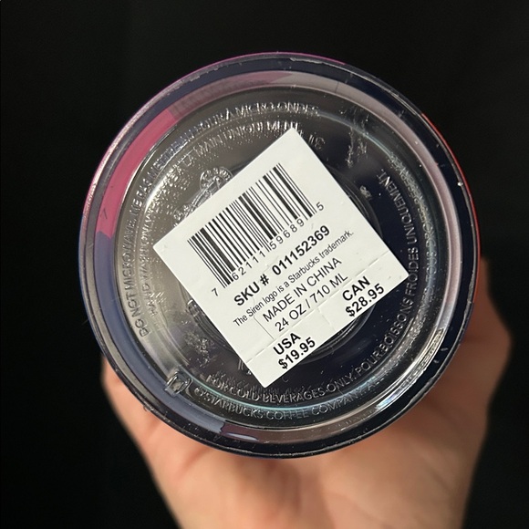 NWT Starbucks Holographic Illustrated Tumbler - ANANYA Rao-Middleton - Picture 8 of 12